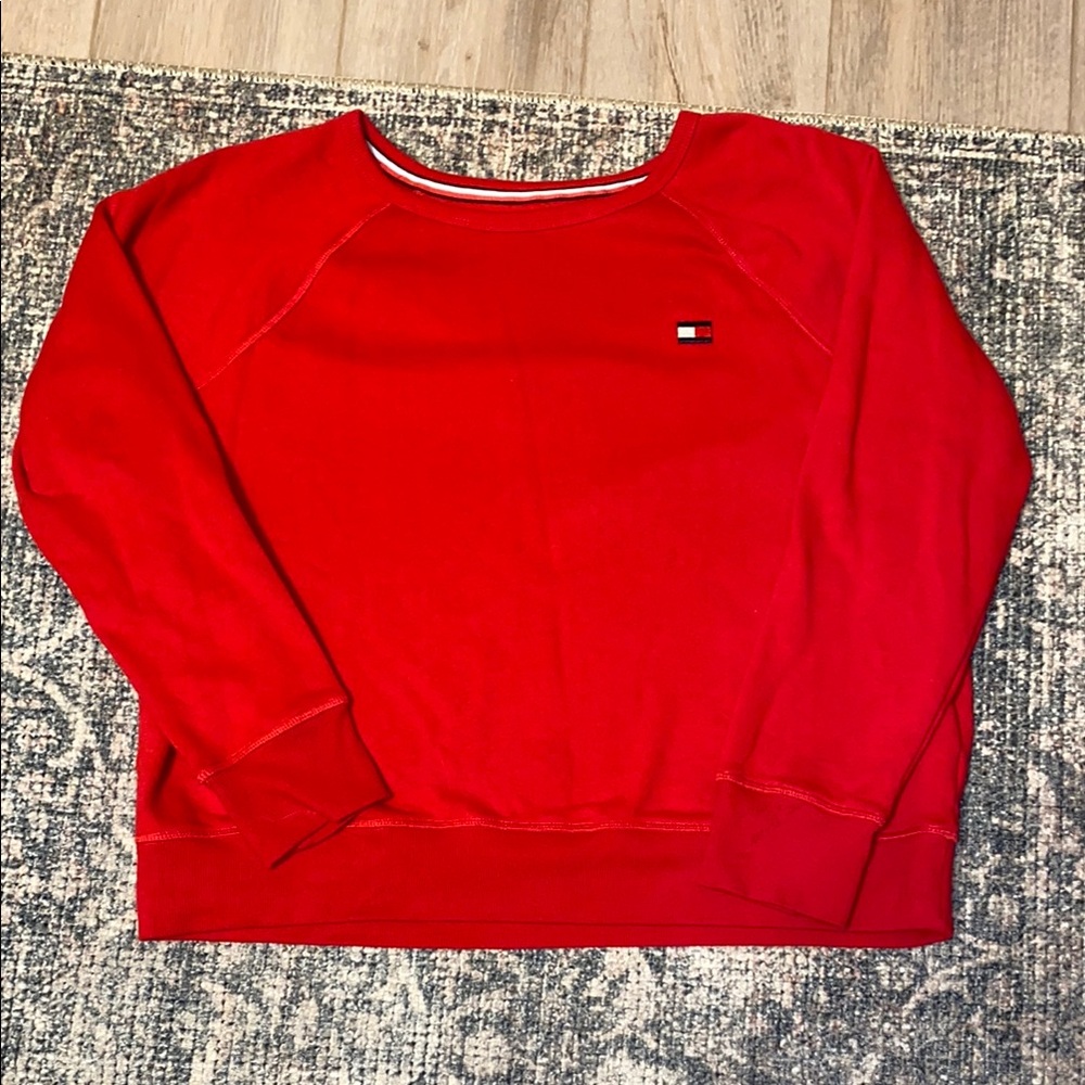Tommy Hilfiger Women's Red Sweater